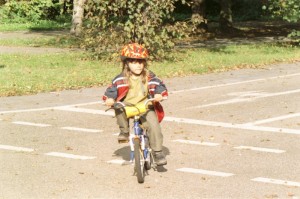 Annika_2003_Fahrradtraining 